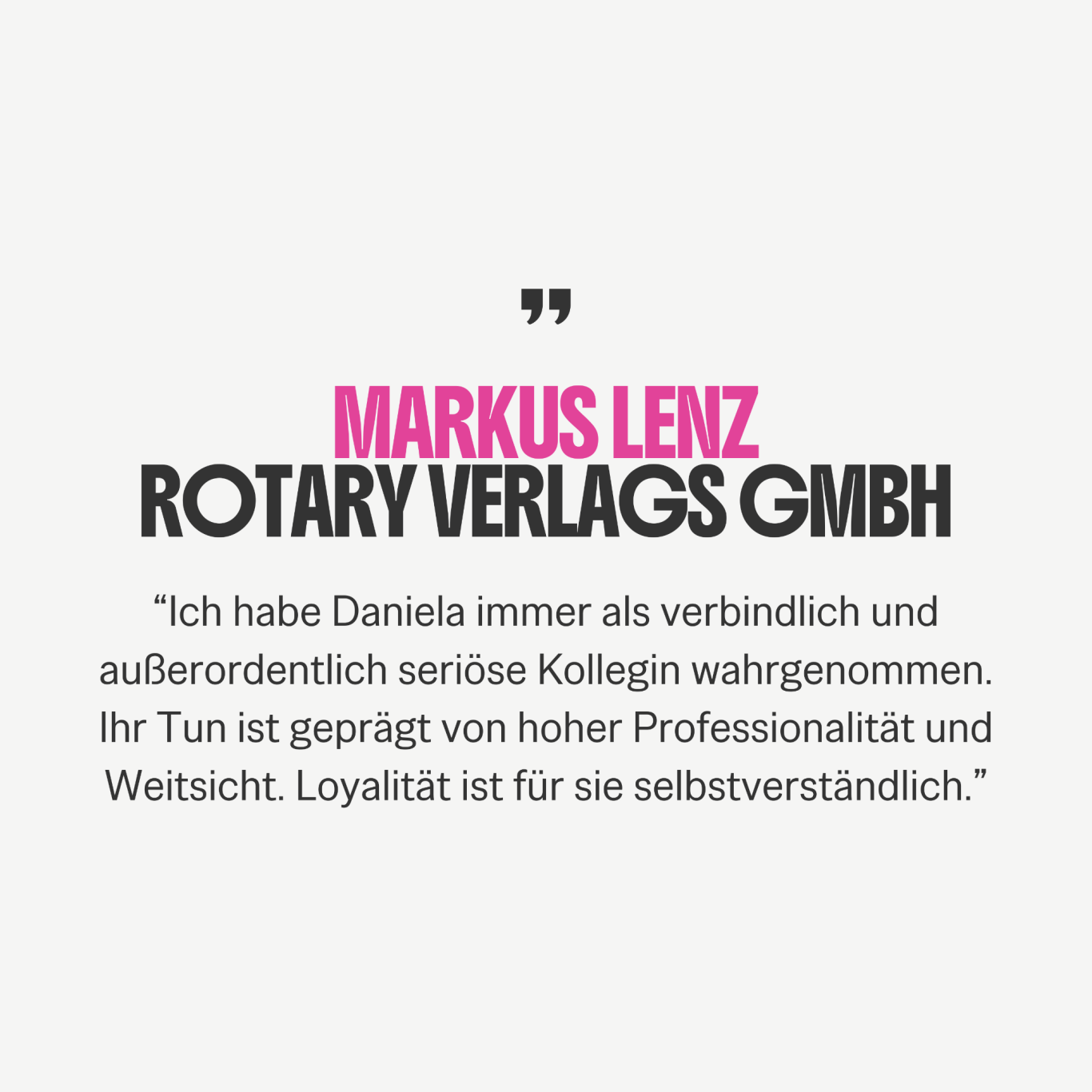 Zitat Markus Lenz Zitat Markus Lenz als Empfehlung
