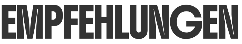 Empfehlungen Headline Empfehlungen